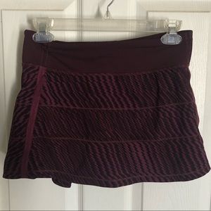 Lululemon workout skort